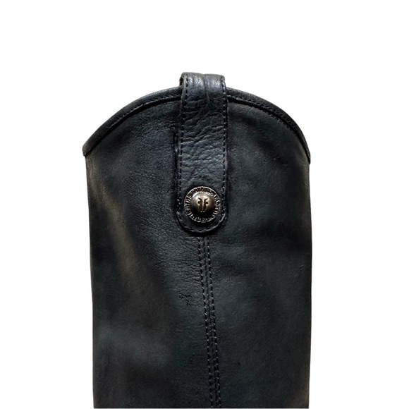 FRYE Tall Jackie Button Slouchy Leather Boots - Picture 6 of 10